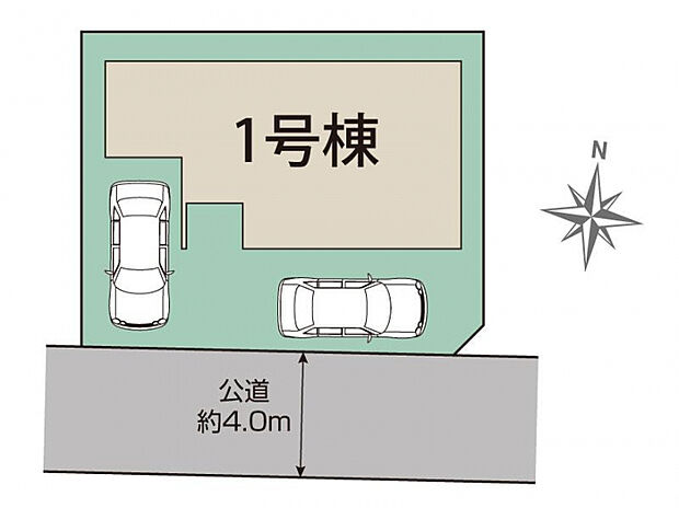 半田市上池町2丁目区画図