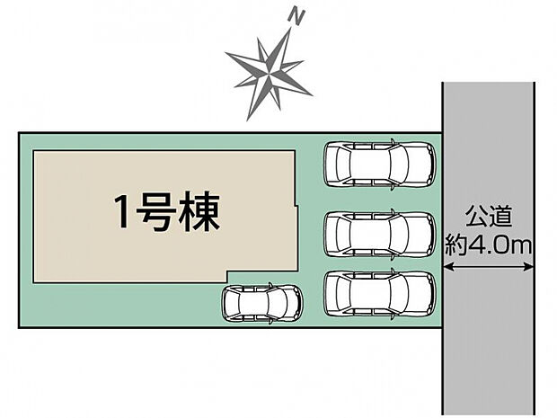 豊橋市曙町若松1棟 区画図