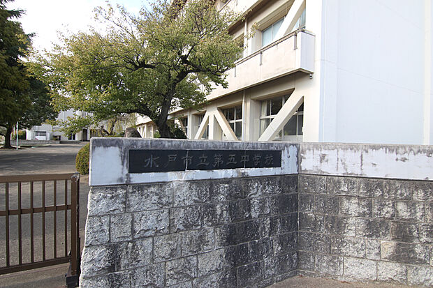 水戸第五中学校（約455m）