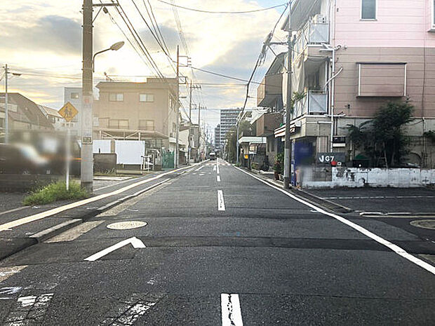 前面道路