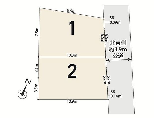 区画図