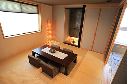 独立した和室は客間としても利用可能