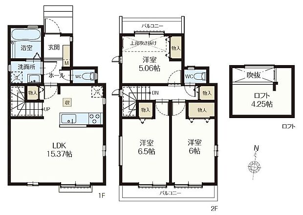 暮らしの快適性・居心地の良い住空間設計です。リビングを中心に、ご家族皆様が充実の暮らしをお送りいただけるプランニングです。