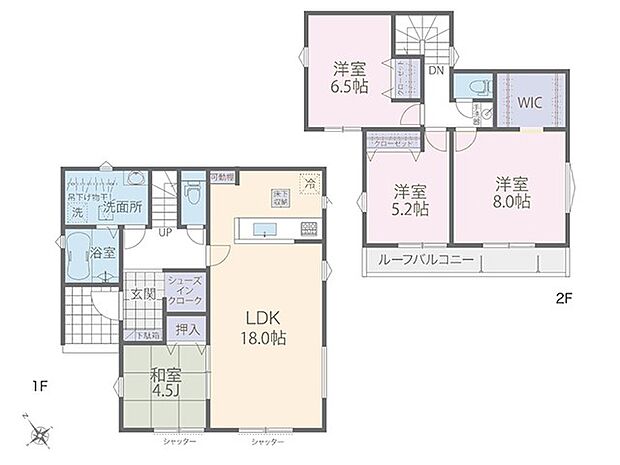 ～Floor plan～  図面と異なる場合は現況を優先致します。