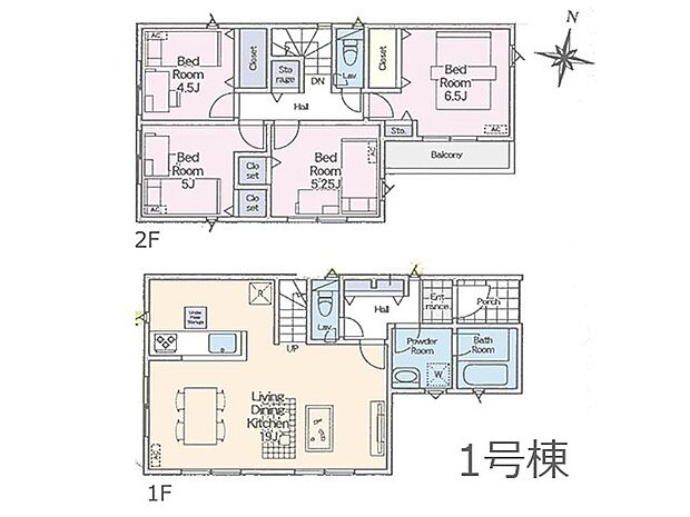 ◆１号棟◆～Floor plan～　図面と異なる場合は現況を優先致します。