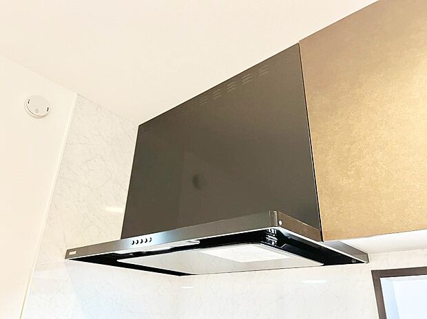 【その他設備(レンジフード)】基本的なお手入れはフィルターのみ！お手入れのしやすさも魅力です。