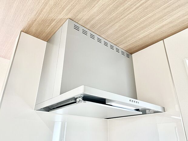 【その他設備(レンジフード)】基本的なお手入れはフィルターのみ！お手入れのしやすさも魅力です。