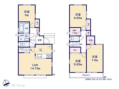 ◆A号棟◆～Floor plan～　図面と異なる場合は現況を優先 