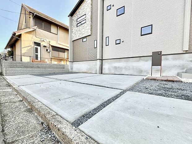 【駐車場】生活に欠かせない駐車スペース。