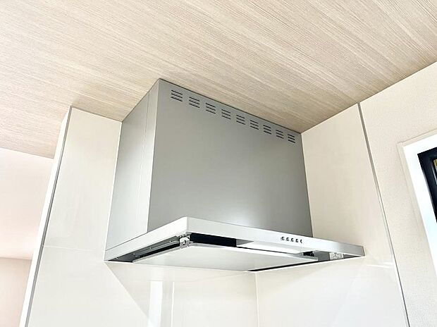 【その他設備(レンジフード)】基本的なお手入れはフィルターのみ！お手入れのしやすさも魅力です。