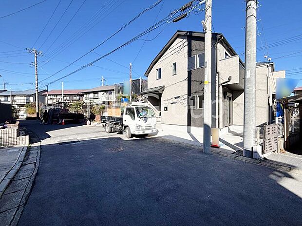 【前面道路含む現地写真】ここから始まる新生活を応援いたします