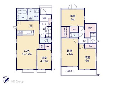 ◆A号棟◆～Floor plan～　図面と異なる場合は現況を優先 