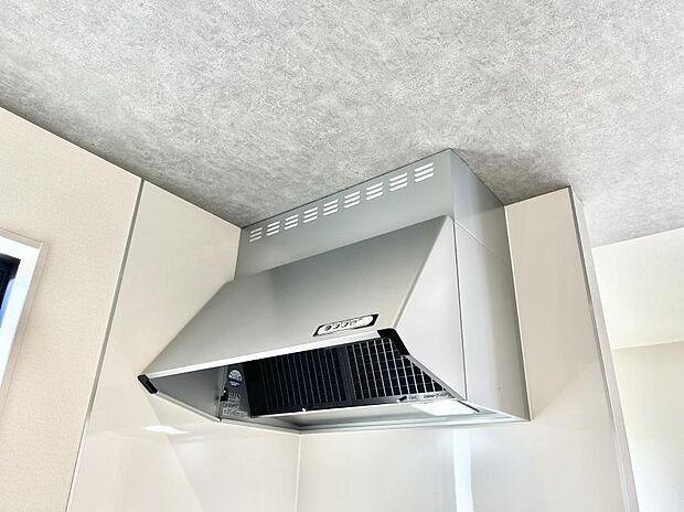【その他設備(レンジフード)】基本的なお手入れはフィルターのみ！お手入れのしやすさも魅力です。