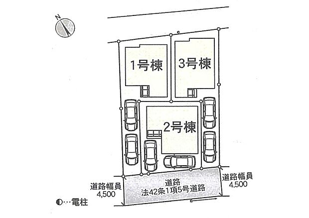 【区画図】~Plot map~図面と異なる場合は現況を優先