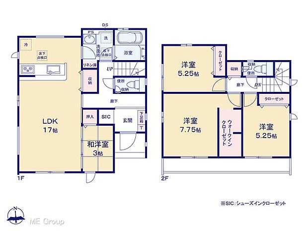 【4LDK】図面と異なる場合は現況を優先
