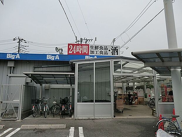 ビッグ・エー八千代大和田店(約500m)
