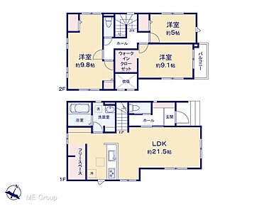 ◆１号棟◆～Floor plan～　図面と異なる場合は現況を優先 
