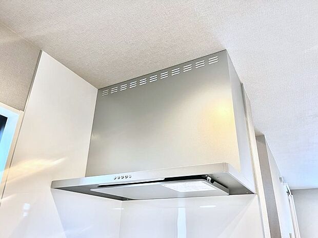 【その他設備(レンジフード)】基本的なお手入れはフィルターのみ!お手入れのしやすさも魅力です。