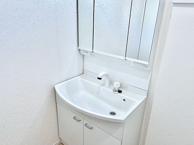 【その他設備(シャワー水栓)】ハンドシャワー付き!使いやすい洗面台。
