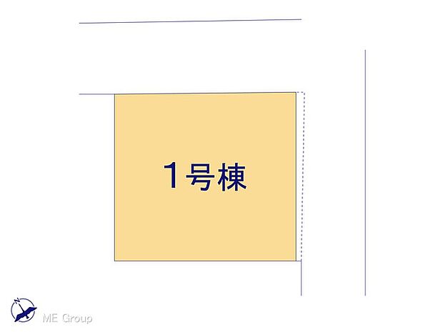 【区画図】~Plot map~ 図面と異なる場合は現況を優先