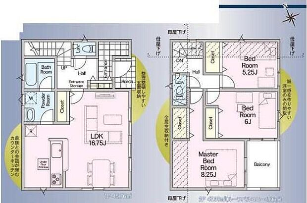 (1号棟)、価格2780万円、3LDK、土地面積125.01m2、建物面積88.28m2