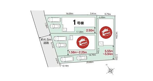 JR八高線「箱根ヶ崎」駅利用♪車で4分、自転車8分、バス利用も可◎ホームセンター「ジョイフル本田」まで徒歩10分でお買物にも便利な立地です☆