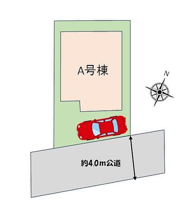 駐車スペース完備!
空いたスペースは自転車置き場にもオススメです♪