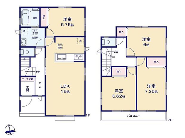 【4LDK】☆太陽光発電設置☆
庭先は3.7m超!家庭菜園を楽しんだり、お子様のプールを広げたり…様々な使い方が出来そうですね♪2階居室は全て6帖以上!ゆったりとお寛ぎ頂ける広さです◎
