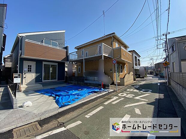 【現地外観写真】☆耐震に優れた工法を採用、一生住む家だから構造にも環境にもこだわりを。この街で・この家で暮らしたいと思わせる理由を是非現地でお確かめ下さい。