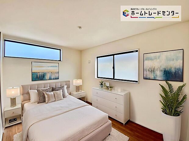 【☆Room☆ 】☆Room☆
大きな窓からたっぷりと陽光が注がれる明るい空間。家族の成長に対応できる永住仕様の間取り。一日の疲れを癒やしてくれる、時を忘れて過ごせる空間。（家具はCGです