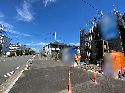 前面道路含む現地写真