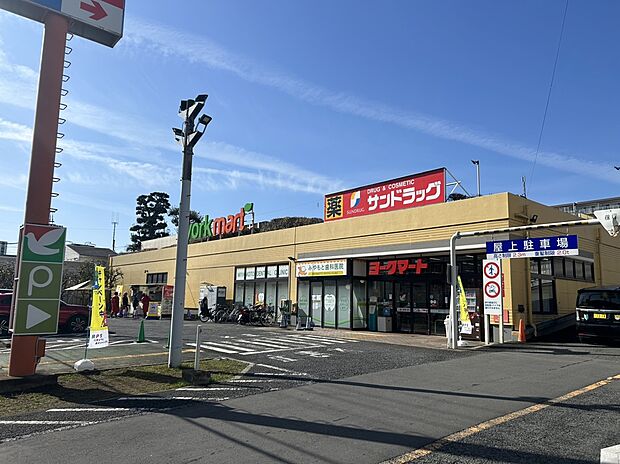 ヨークマート藤原店（約1,090m）