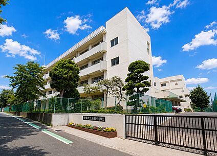 法田中学校 490m