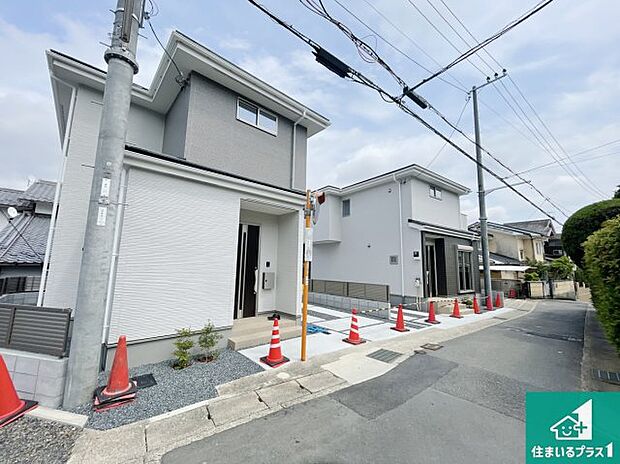 【外観】お客様に長く安心して住んでいだだける事にこだわった家づくり！住んでからのアフターサービスにもしっかりと取り組んでいます！