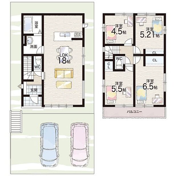 【4LDK】○北醍醐小学校・・・徒歩5分 ○醍醐中学校・・・徒歩24分