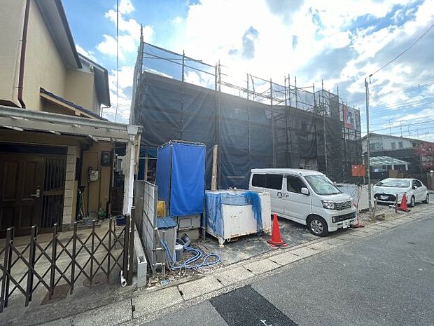 【外観】現在の進捗状況です!順調に作業進行中、完成が待ち遠しいです!詳細の間取り等、お気軽にお問い合わせください!