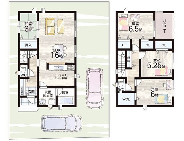 【4LDK】○坂本小学校・・・徒歩10分 ○日吉中学校・・・徒歩24分