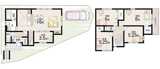 【5LDK】○長岡第五小学校・・・徒歩5分 ○長岡中学校・・・徒歩12分