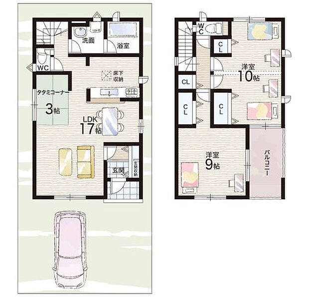 【2LDK】○第3向陽小学校・・・徒歩7分 ○寺戸中学校・・・徒歩21分