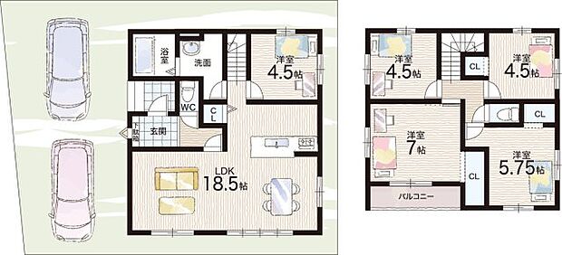 【5LDK】○市原野小学校・・・徒歩27分 ○洛北中学校・・・徒歩27分