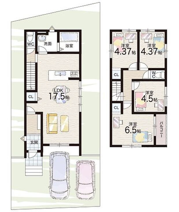 【4LDK】○明徳小学校・・・徒歩9分 ○洛北中学校・・・徒歩10分