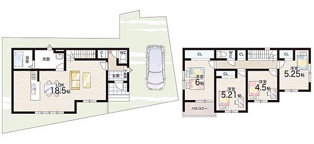 【4LDK】○長岡第十小学校・・・徒歩14分 ○長岡第二中学校・・・徒歩15分