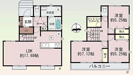 ○八幡小学校・・・徒歩17分 ○男山中学校・・・徒歩17分 
