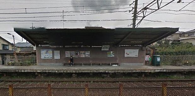 京福北野線 宇多野駅