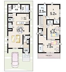 大阪市住之江区北島　第2期　新築一戸建て その他