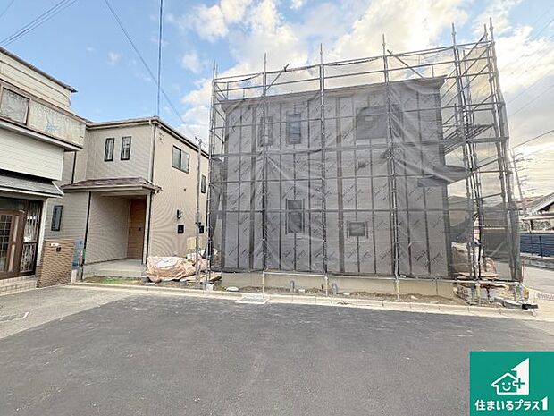 現在の進捗状況です！順調に作業進行中、完成が待ち遠しいです！詳細の間取り等、お気軽にお問い合わせください！