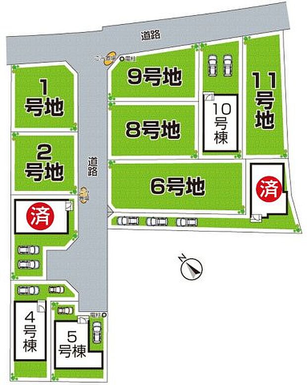 全11区画