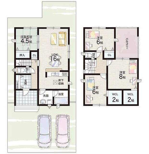 【4LDK】○和歌浦小学校・・・徒歩19分 ○明和中学校・・・徒歩18分