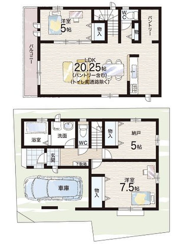 【2LDK+S(納戸)】○茨田小学校・・・徒歩10分 ○茨田中学校・・・徒歩12分