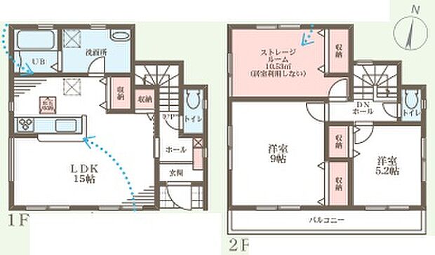 【4LDK】○登美丘西小学校・・・徒歩9分 ○登美丘中学校・・・徒歩14分